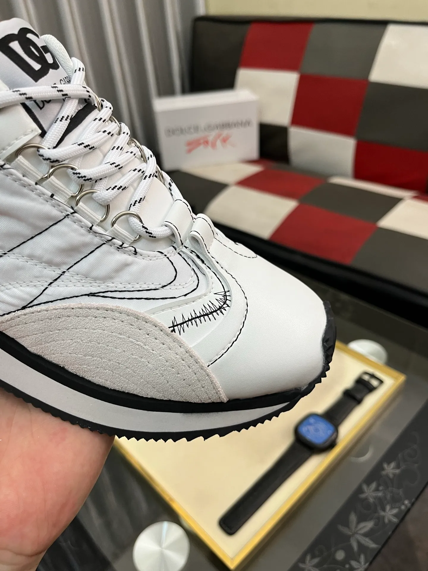 Men's men's shoes 💰480⌚️⌚️【Dg～】Men's casual shoes 2025z cabinet sales simultaneously 🔶Size: 36-46#️⃣ 🔷1 color🔜The upper is made of multi-material splicing ➕Genuine leather lining, comfortable and breathable, sole: original comfortable and wear-resistant outsole, ⚠️real thing📱photographed🎬real thing is better📢📢📢